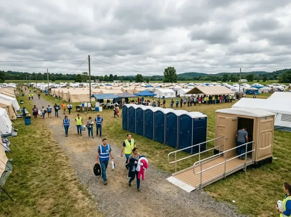 disaster-relief-camp-restrooms-010 — frequently asked questions, Dumpster & Portable Bathrooms Rental in Lake Park, NC